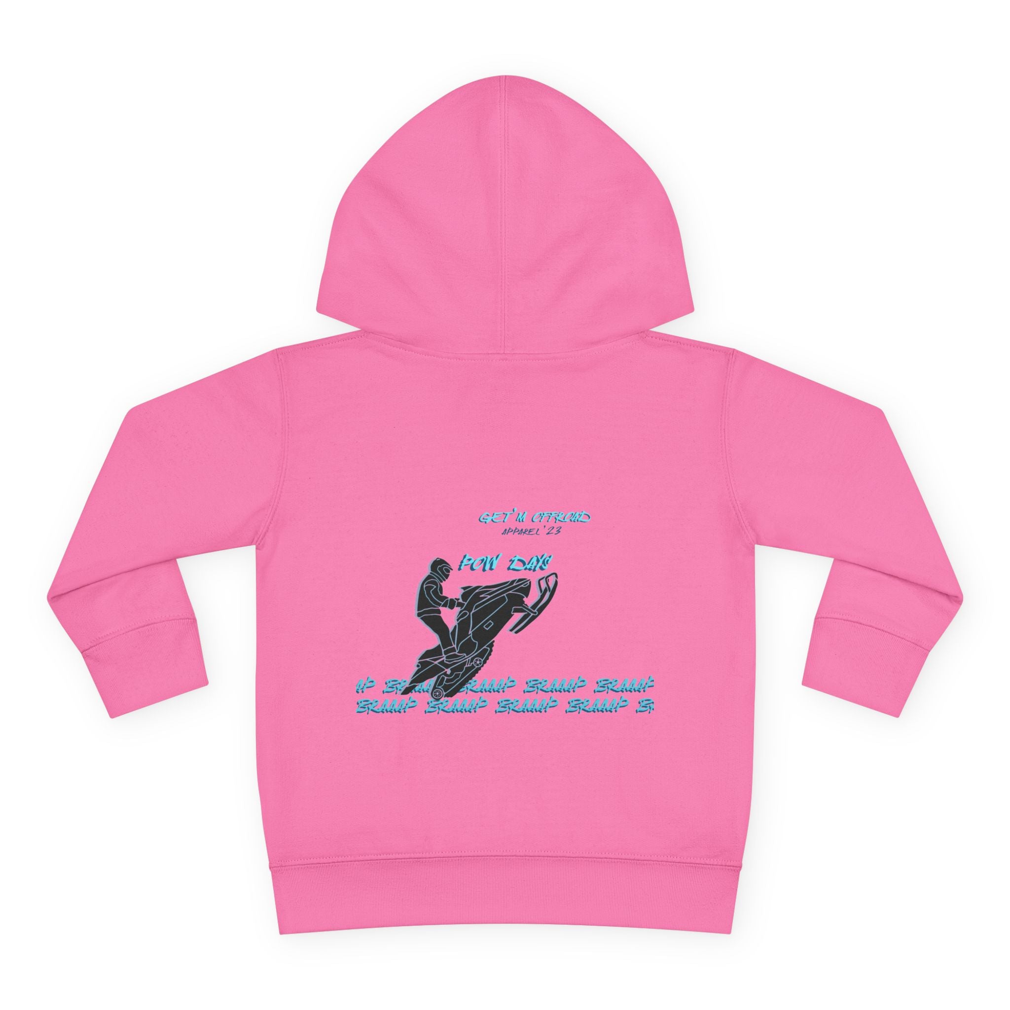 Toddler Hoodie — sled rider