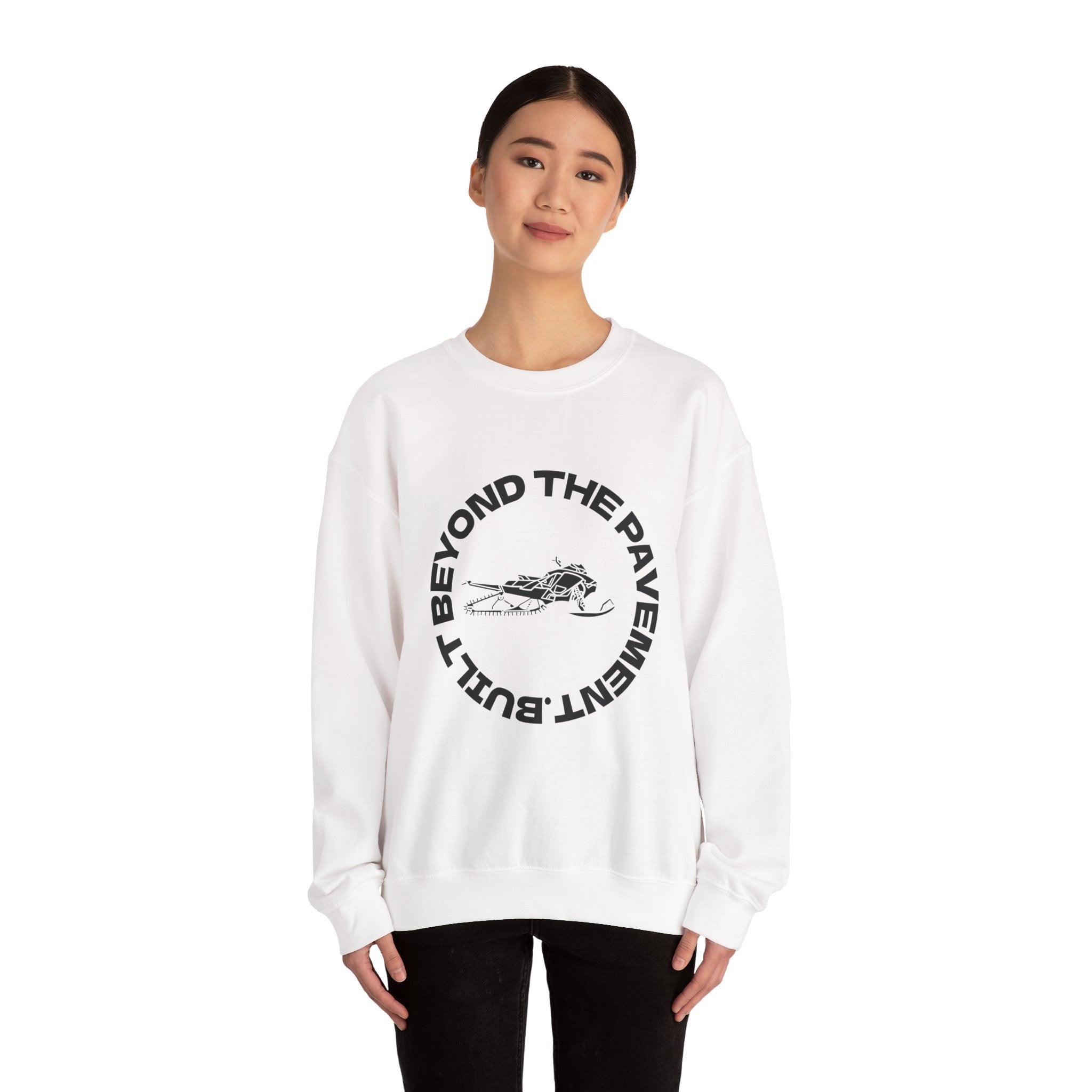 Unisex Crewneck--built beyond the pavement