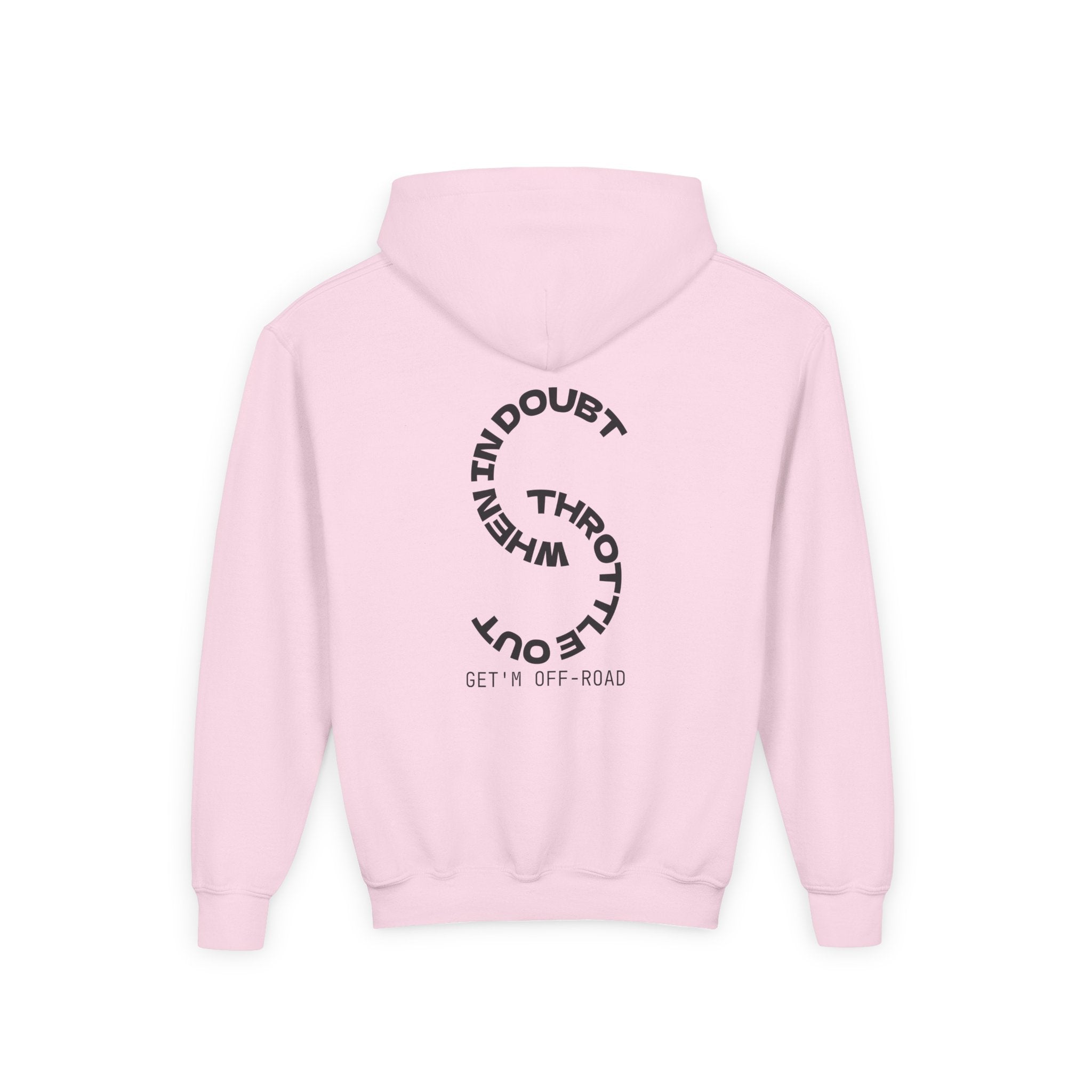 Youth Hoodie — Throttle Out