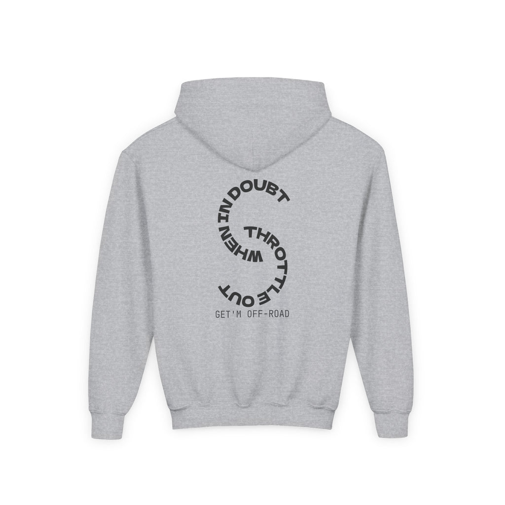 Youth Hoodie — Throttle Out