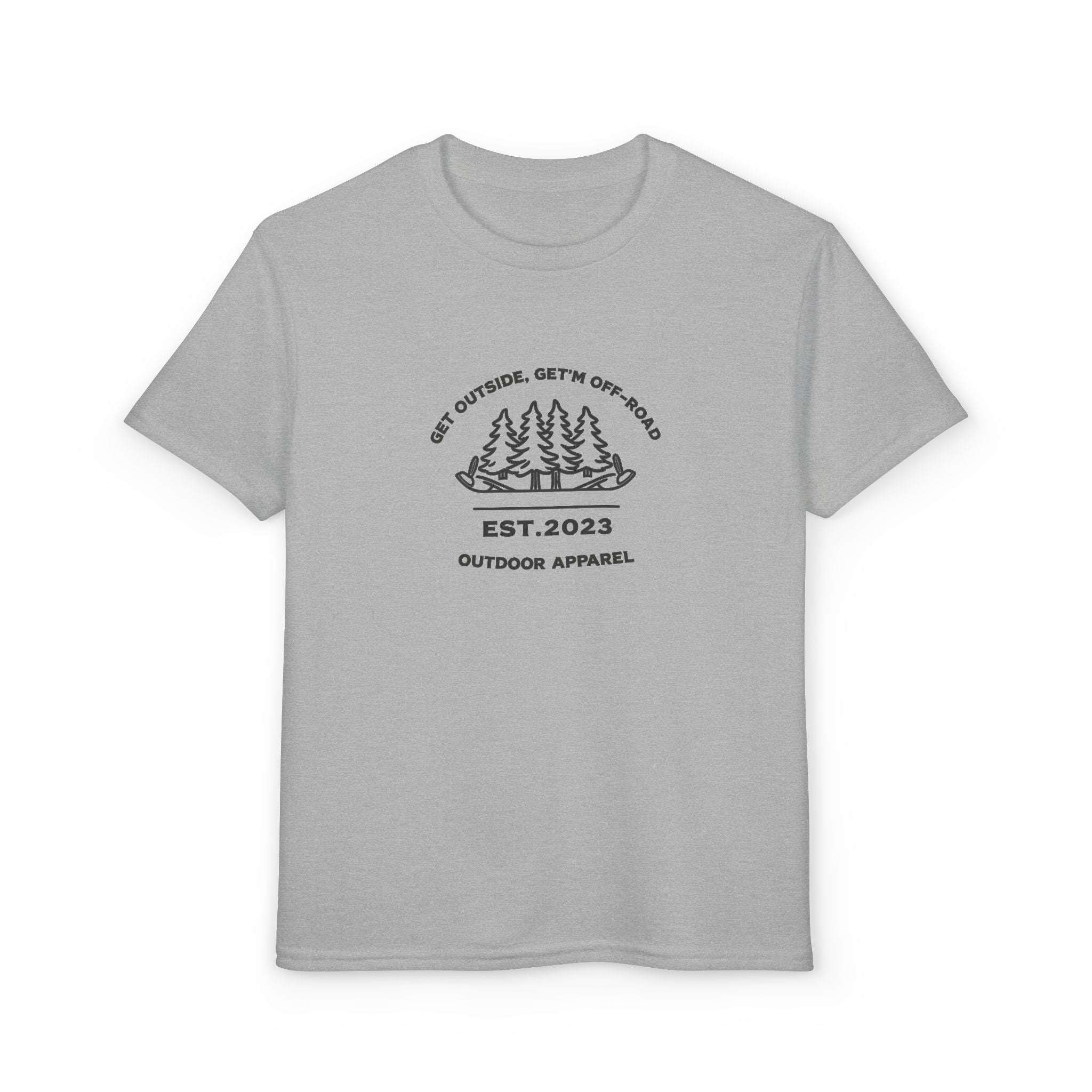 Youth T-Shirt — "Get Outside, Get'M Off-road"