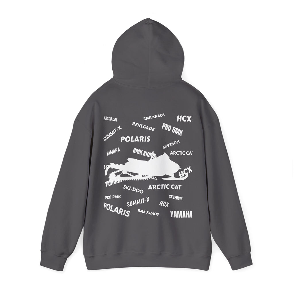 Unisex Hoodie — white models