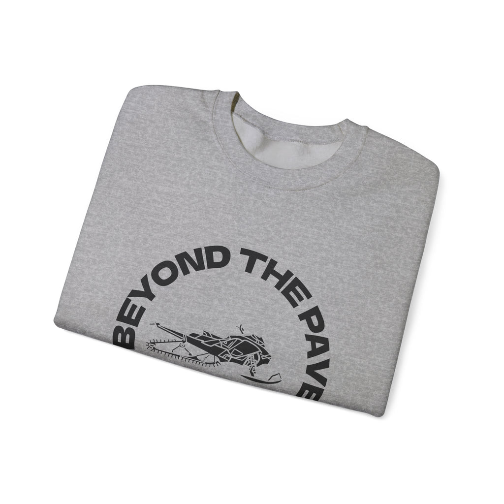 Unisex Crewneck--built beyond the pavement