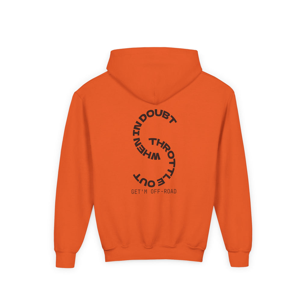 Youth Hoodie — Throttle Out