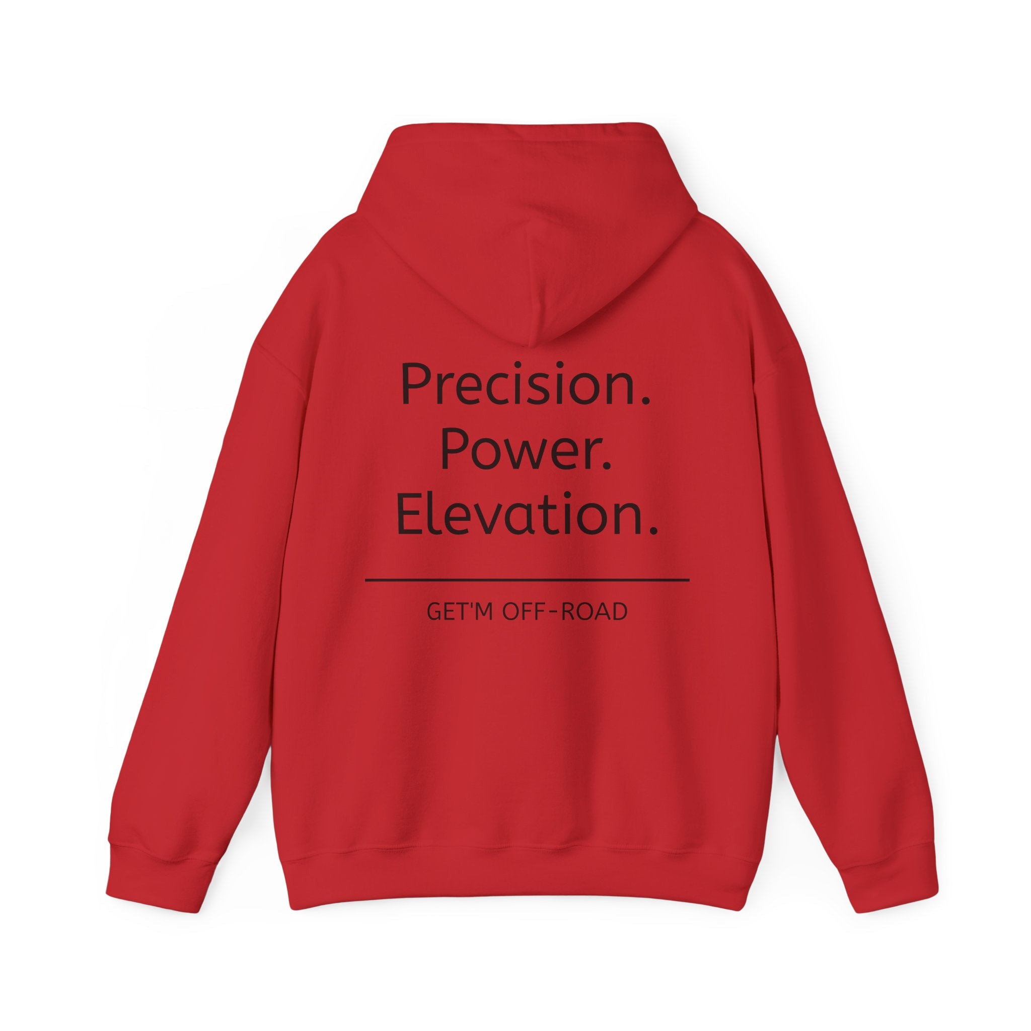 Unisex Hoodie--Precision. Power. Elevation.