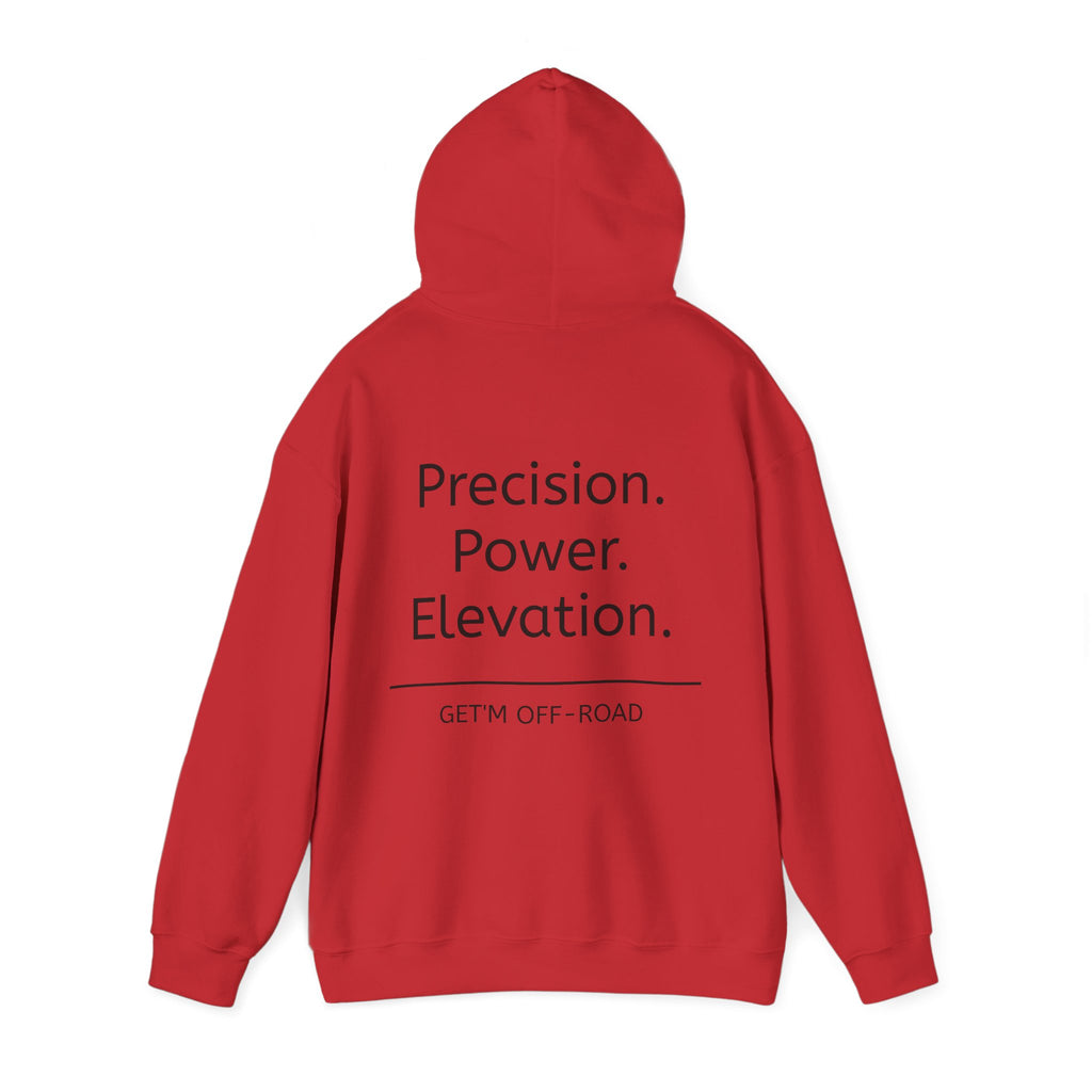 Unisex Hoodie--Precision. Power. Elevation.