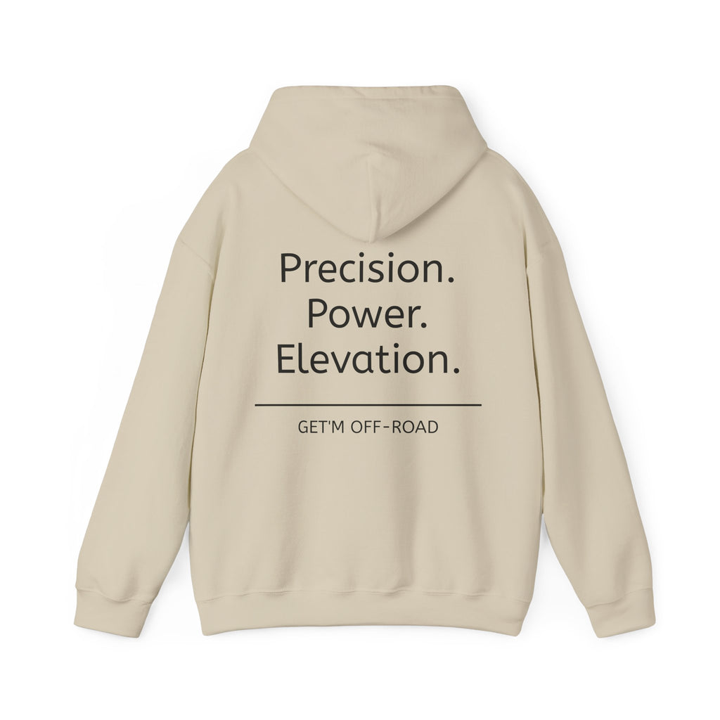 Unisex Hoodie--Precision. Power. Elevation.