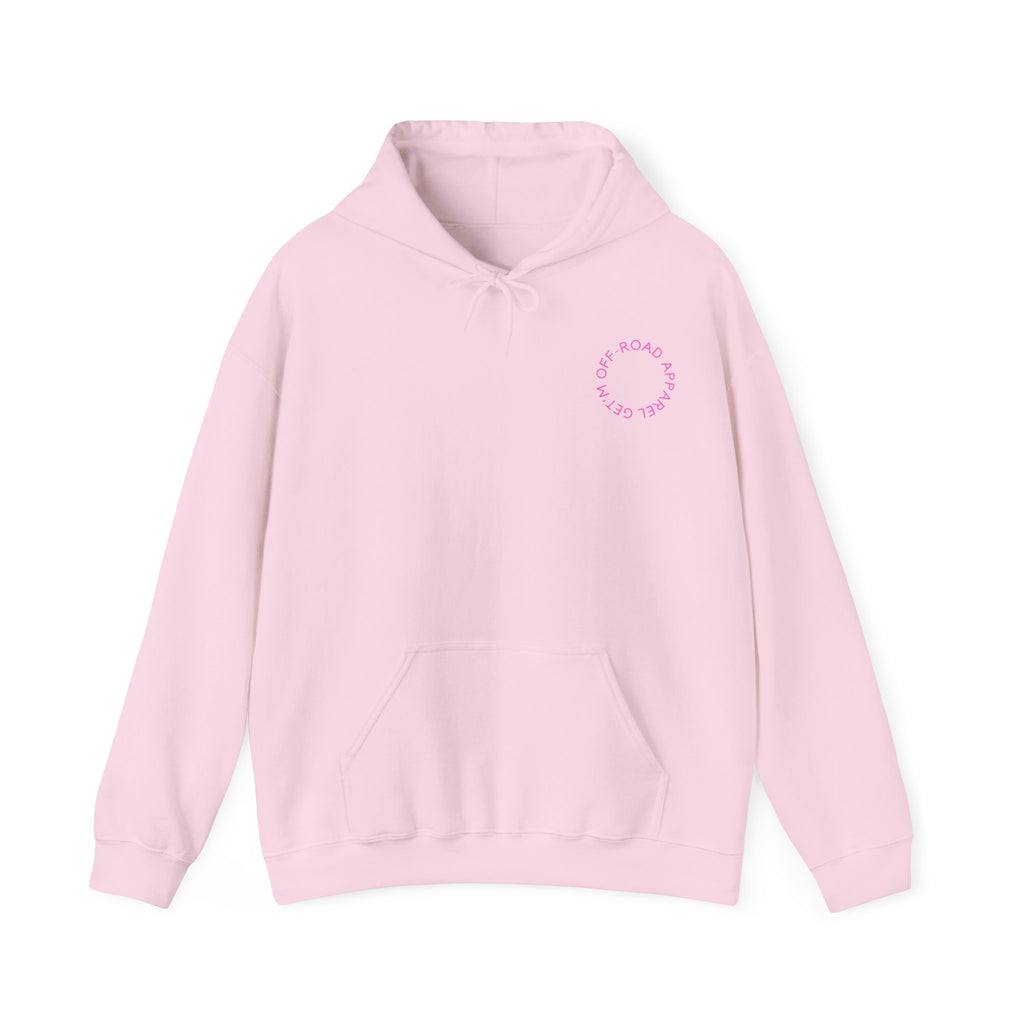 Unisex Hoodie-pink backcountry division