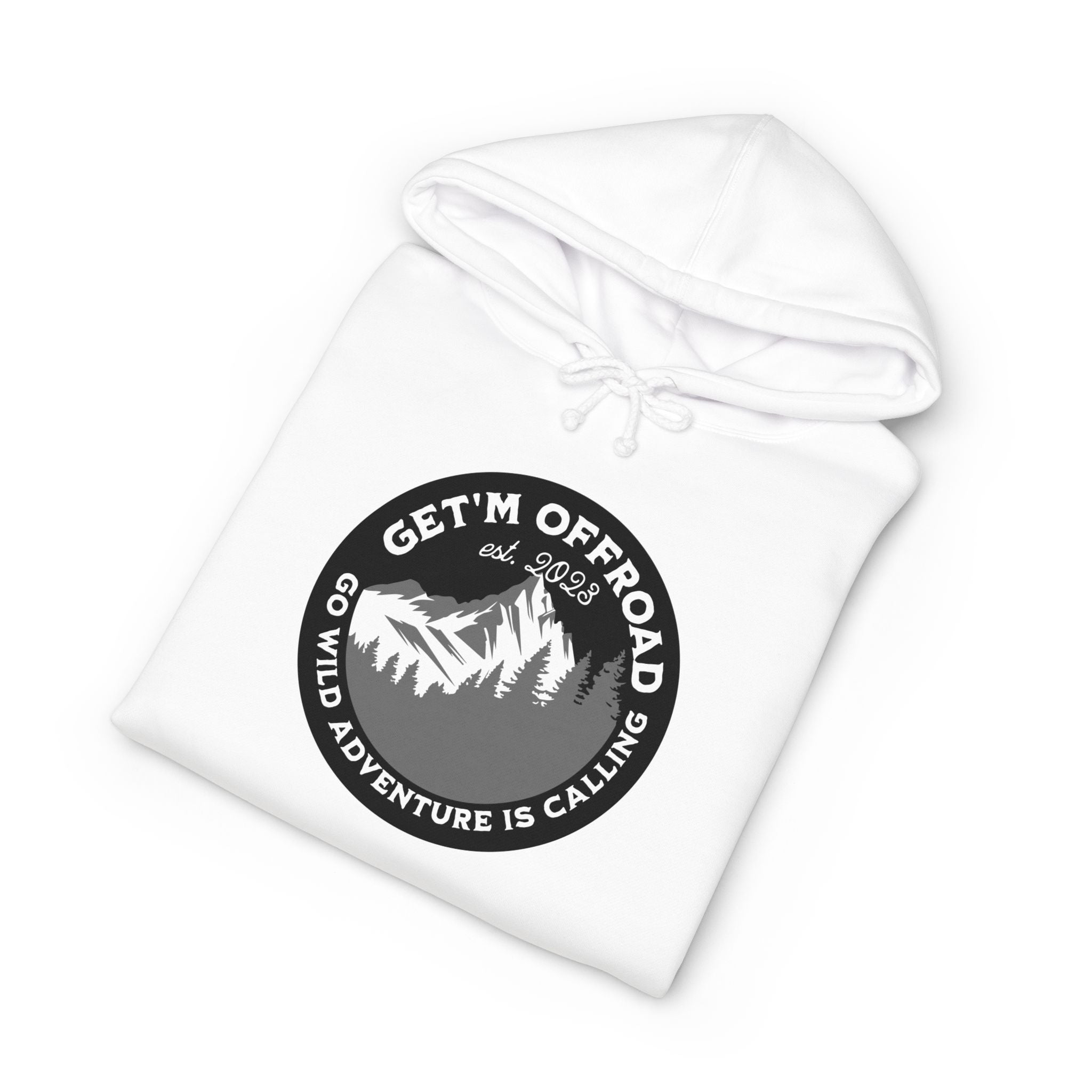 Unisex Hoodie – Get Offroad Mountain Logo