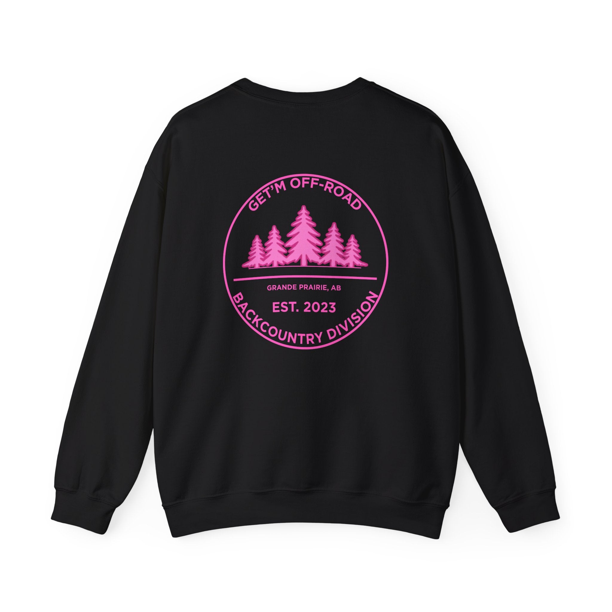 Crewneck— pink backcountry division