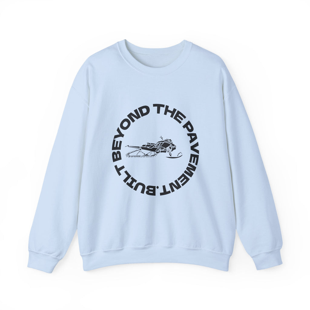 Unisex Crewneck--built beyond the pavement