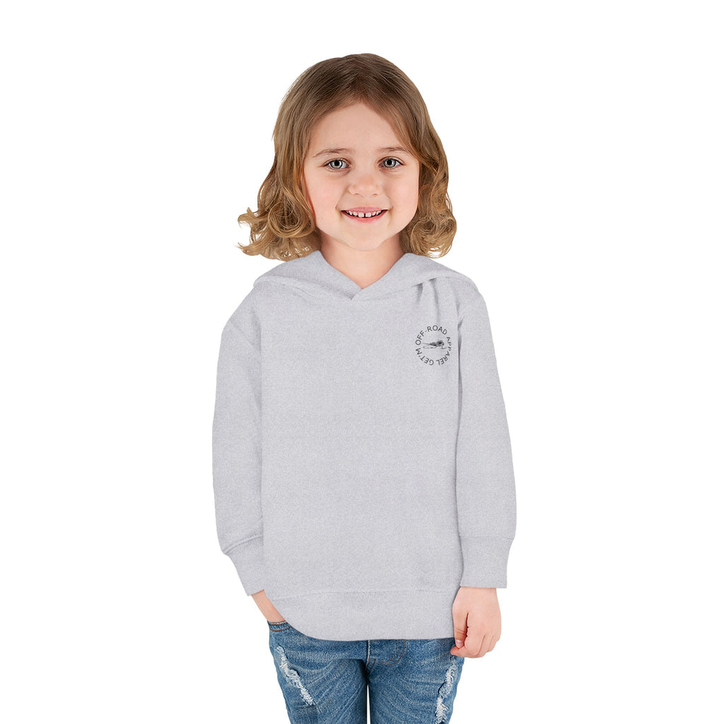 Toddler Hoodie — labeled sled